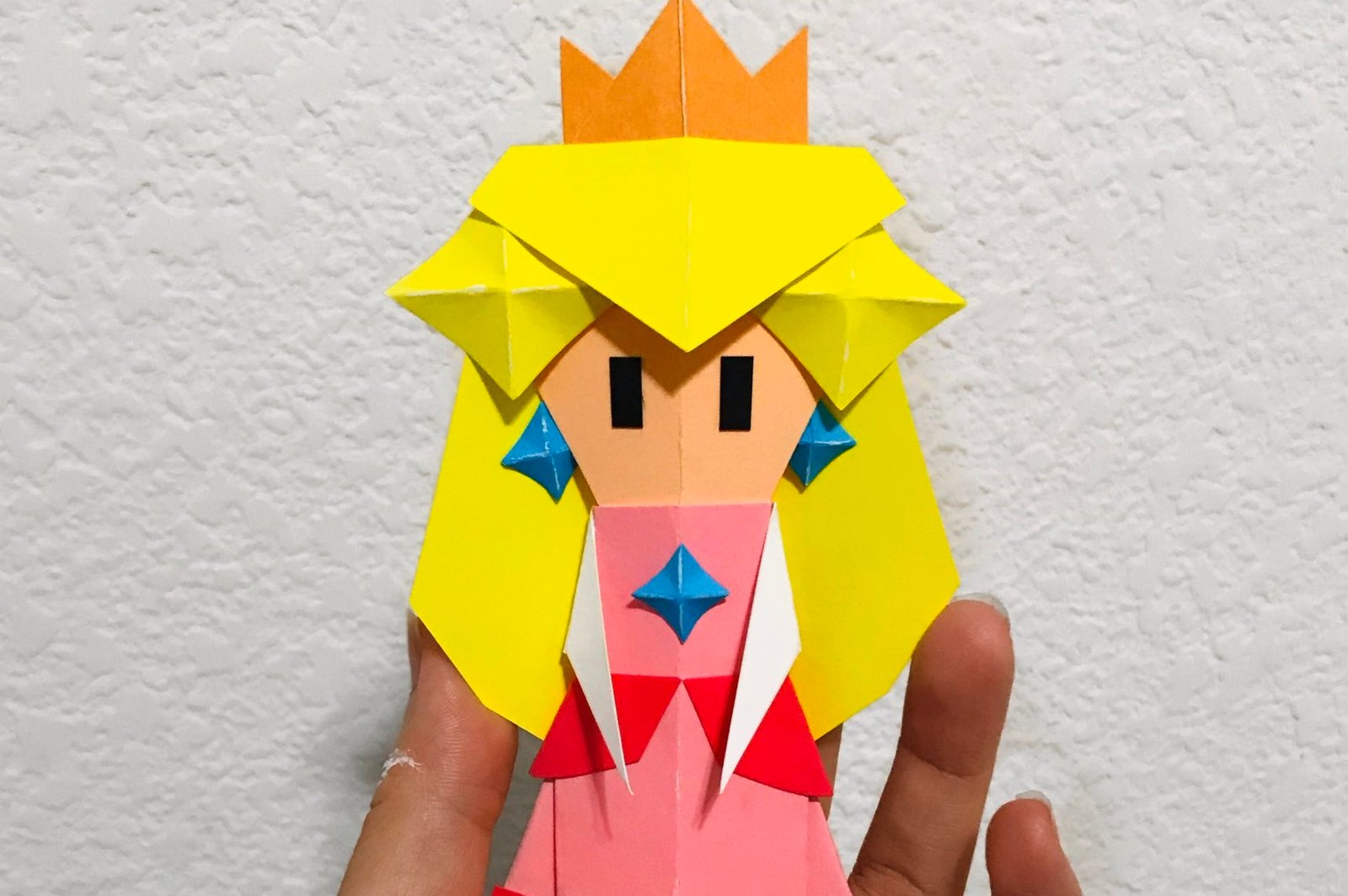 La principessa Peach in versione Origami di Paper Mario: The Oragami ...