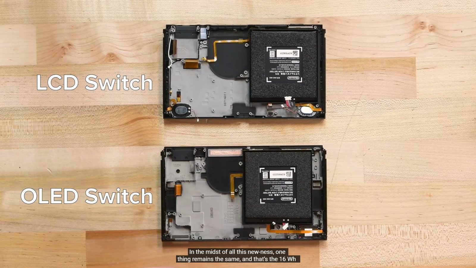 Nintendo Switch OLED: ecco l'interno della nuova console