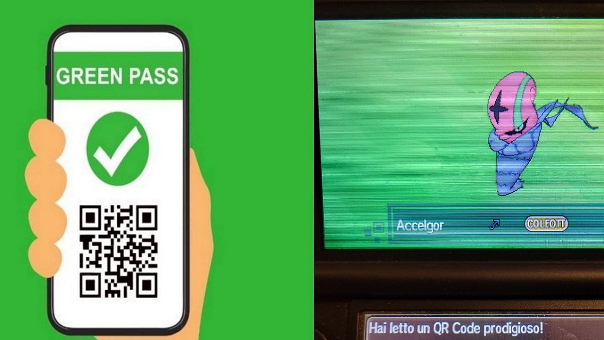 Green Pass: lo scanner di Nintendo 3DS lo riconosce come QR di un Pokémon
