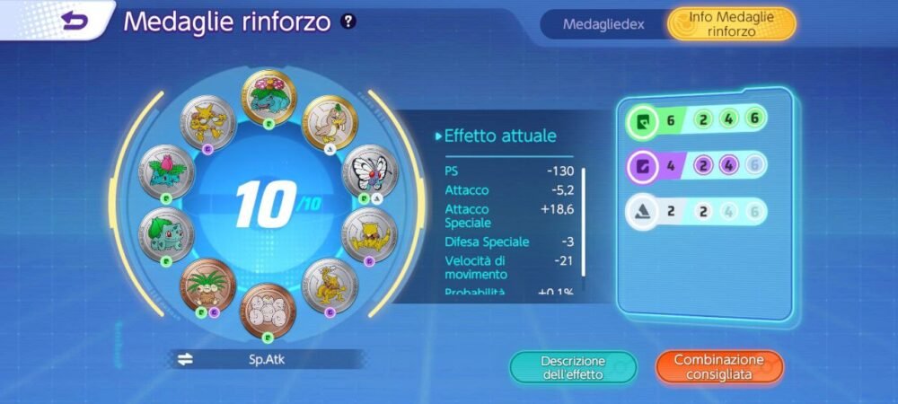 Pokémon UNITE, guida alle Medaglie Rinforzo