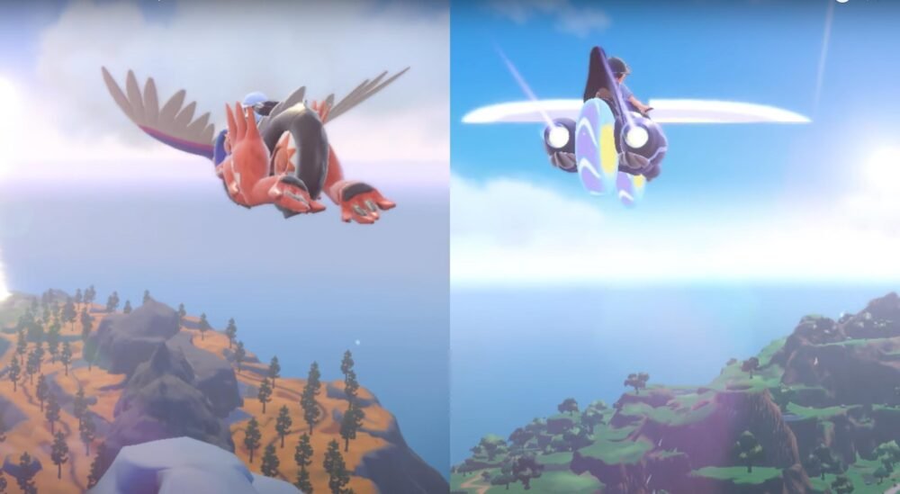 Lo Speed Glitch di Pokémon Scarlatto e Violetto vi farà volare su un jet