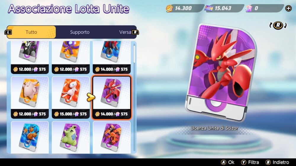 Pokémon UNITE Scizor